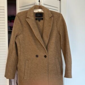 Jcrew Italian boiled wool oat